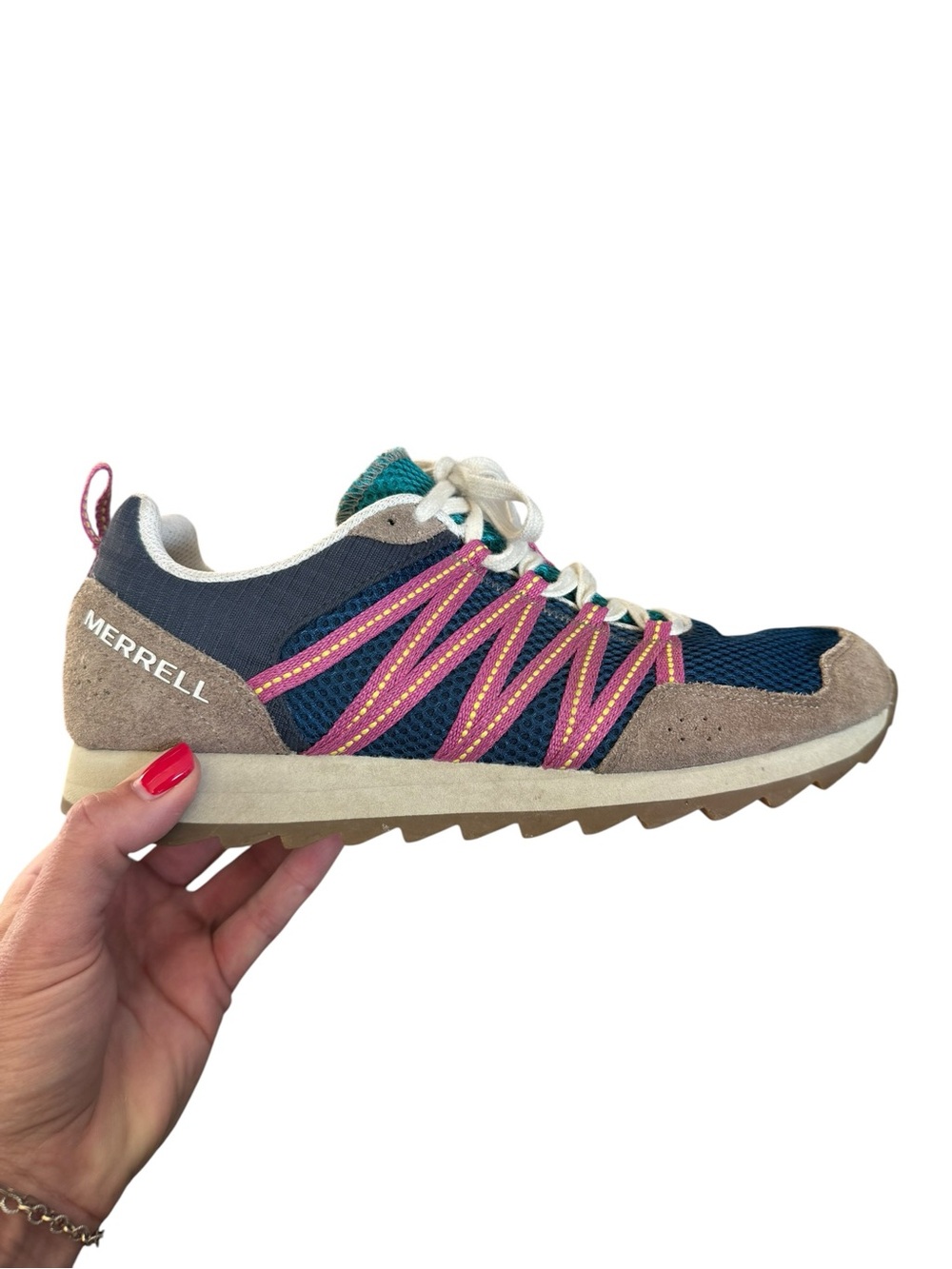 Merrell Alpine Sneakers Women’s 10 Colorblock Trail Hiking Gorpcore Outdoor